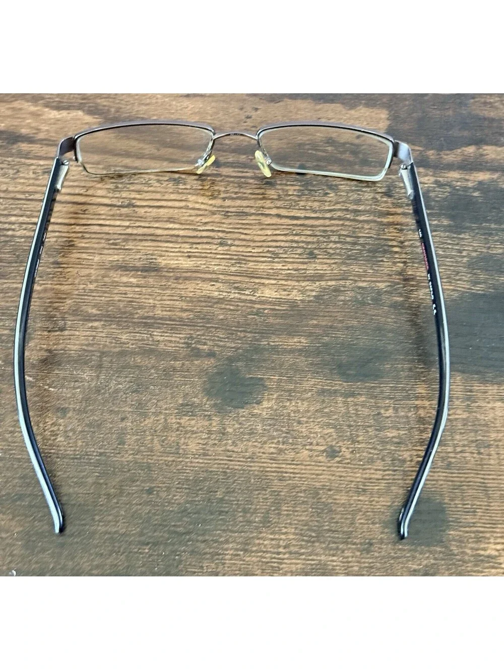 CARRERA CA7560 1P4 Eyeglasses Frames Only 52-18-140 Gunmetal Silver Rectangle